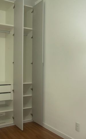 Apartamento à venda com 38m², 1 quarto e 1 vagaQuarto
