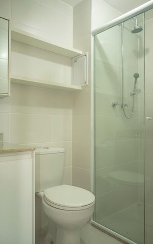 Apartamento à venda com 38m², 1 quarto e 1 vagaBanheiro