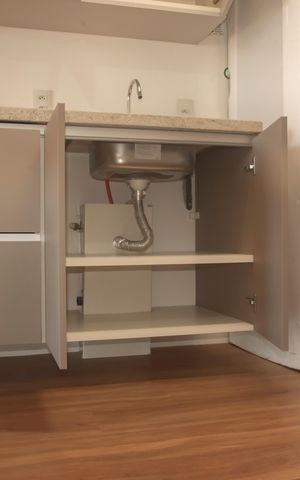 Apartamento à venda com 38m², 1 quarto e 1 vagaCozinha
