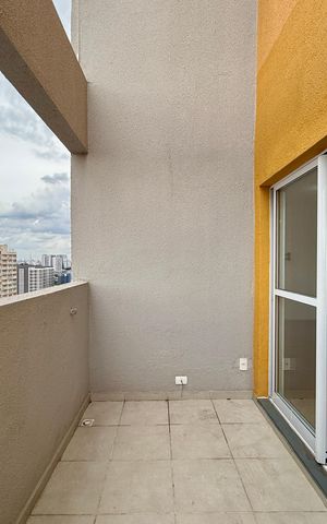 Apartamento para alugar com 36m², 1 quarto e sem vaga Apartamento para alugar com 36m², 1 quarto e sem vagaSacada Cozinha