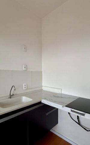 Apartamento para alugar com 36m², 1 quarto e sem vaga Apartamento para alugar com 36m², 1 quarto e sem vagaCozinha