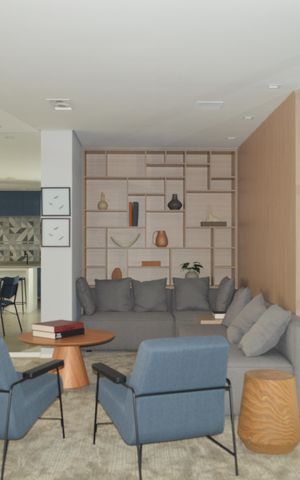 Apartamento à venda com 66m², 1 quarto e 1 vagaSalão de Festas