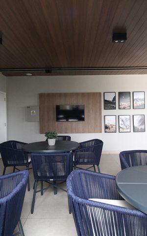 Apartamento para alugar com 130m², 3 quartos e 2 vagasÁrea comum - Salão de festas