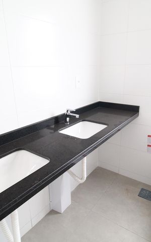 Apartamento para alugar com 130m², 3 quartos e 2 vagasBanheiro da Suíte 2