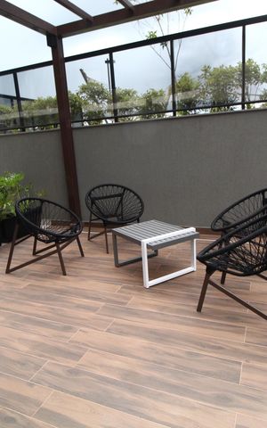 Apartamento para alugar com 130m², 3 quartos e 2 vagasÁrea comum - Área externa