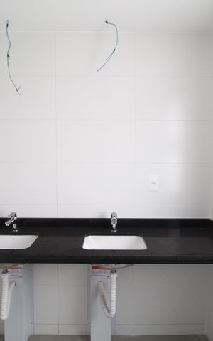 Apartamento para alugar com 130m², 3 quartos e 2 vagasBanheiro da Suíte 2