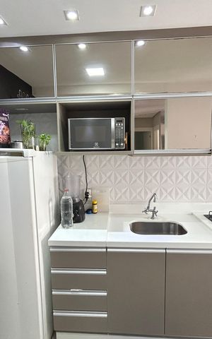 Apartamento à venda com 62m², 2 quartos e 1 vagaCozinha