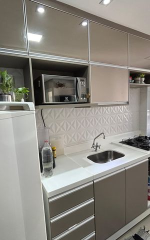 Apartamento à venda com 62m², 2 quartos e 1 vagaCozinha