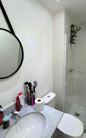 Apartamento à venda com 62m², 2 quartos e 1 vagaBanheiro Social