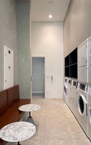 Studio para alugar com 23m², 1 quarto e sem vaga Studio para alugar com 23m², 1 quarto e sem vagaLavanderia