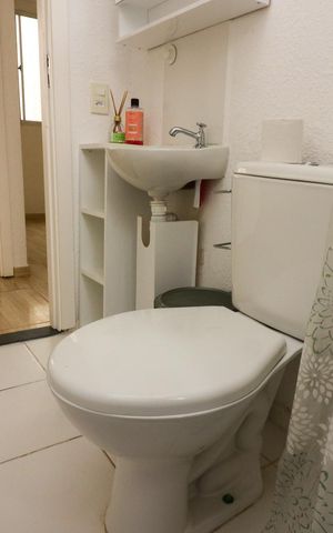 Apartamento para alugar com 38m², 2 quartos e 1 vaga Apartamento para alugar com 38m², 2 quartos e 1 vagaBanheiro