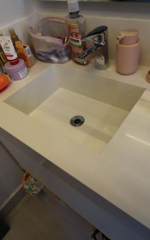 Apartamento à venda com 275m², 4 quartos e 4 vagasBanheiro da Suíte 2 - Pia