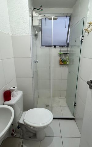 Apartamento à venda com 32m², 2 quartos e 1 vaga Apartamento à venda com 32m², 2 quartos e 1 vagaBanheiro Social
