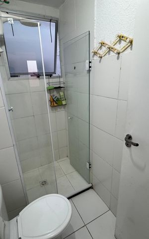 Apartamento à venda com 32m², 2 quartos e 1 vaga Apartamento à venda com 32m², 2 quartos e 1 vagaBanheiro Social