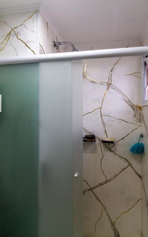 Apartamento para alugar com 60m², 2 quartos e 1 vaga Apartamento para alugar com 60m², 2 quartos e 1 vagaBanheiro da Suíte