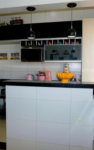 Casa para alugar com 80m², 3 quartos e 2 vagasCozinha