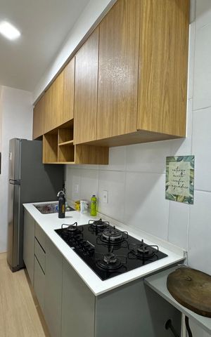 Apartamento à venda com 50m², 2 quartos e sem vaga Apartamento à venda com 50m², 2 quartos e sem vagaCozinha e Área de Serviço