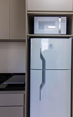 Studio à venda com 21m², 1 quarto e sem vaga Studio à venda com 21m², 1 quarto e sem vagaCozinha