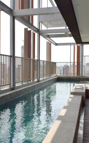 Studio à venda com 25m², 1 quarto e sem vagaÁrea comum - Piscina