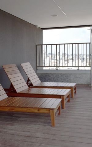 Studio à venda com 25m², 1 quarto e sem vagaÁrea comum - Piscina