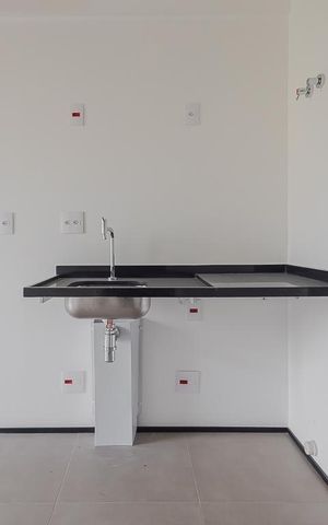 Studio à venda com 24m², 1 quarto e sem vagaCozinha