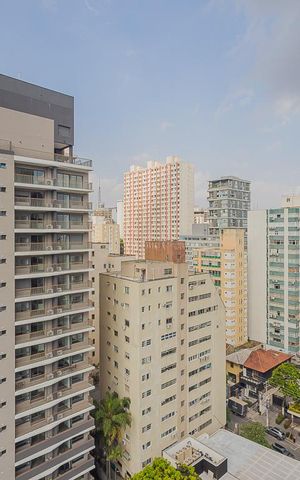 Studio à venda com 24m², 1 quarto e sem vagaVista da Varanda