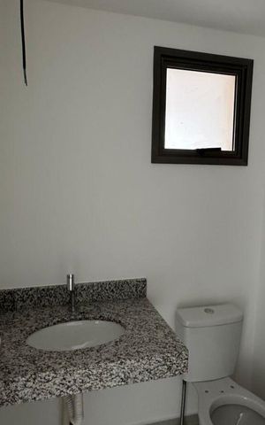 Apartamento para alugar com 39m², 1 quarto e sem vaga Apartamento para alugar com 39m², 1 quarto e sem vagaBanheiro