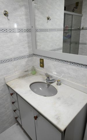 Apartamento à venda com 103m², 3 quartos e 2 vagasBanheiro 1