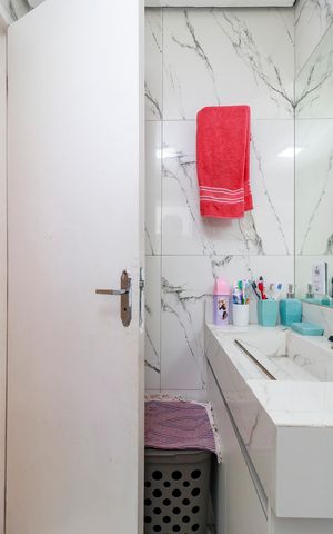 Apartamento à venda com 60m², 2 quartos e 1 vaga Apartamento à venda com 60m², 2 quartos e 1 vagaBanheiro