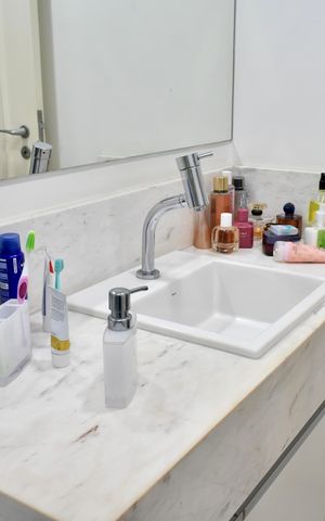 Apartamento à venda com 134m², 3 quartos e 1 vagaBanheiro da Suíte
