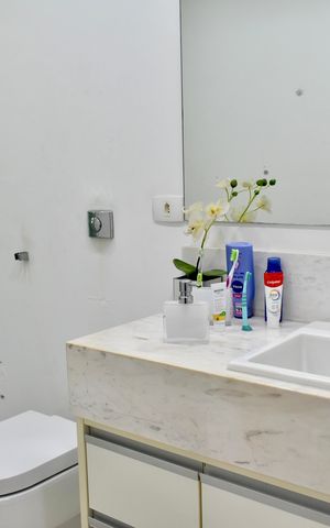 Apartamento à venda com 134m², 3 quartos e 1 vagaBanheiro da Suíte