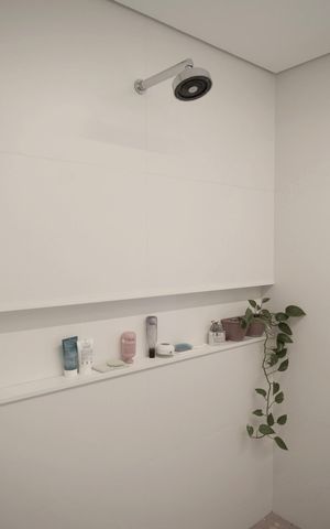 Apartamento à venda com 85m², 2 quartos e 2 vagasBanheiro da Suíte