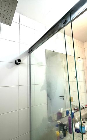 Apartamento à venda com 104m², 3 quartos e 2 vagasBanheiro 