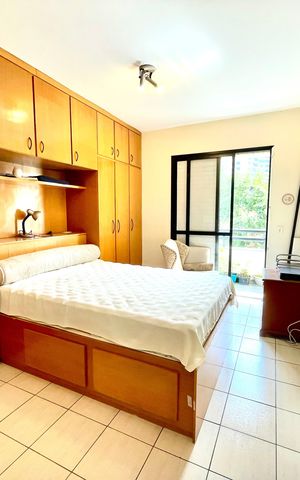 Apartamento à venda com 104m², 3 quartos e 2 vagasQuarto 3