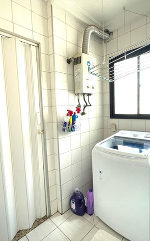 Apartamento à venda com 104m², 3 quartos e 2 vagasÁrea de Serviço