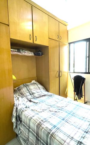 Apartamento à venda com 104m², 3 quartos e 2 vagasQuarto 2