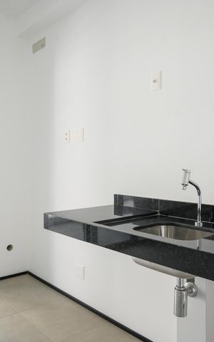 Studio à venda com 24m², 1 quarto e sem vaga Studio à venda com 24m², 1 quarto e sem vagaCozinha/Studio