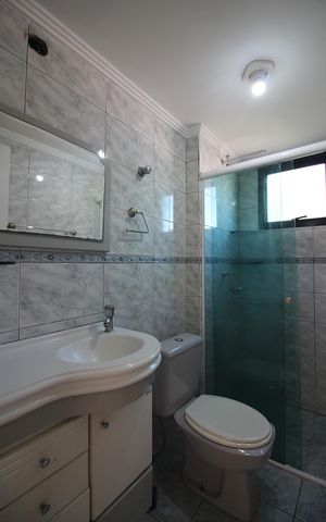 Apartamento para alugar com 48m², 2 quartos e 1 vagaBanheiro Social