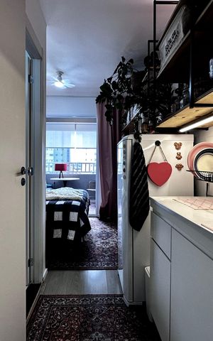 Studio à venda com 17m², 1 quarto e sem vaga Studio à venda com 17m², 1 quarto e sem vagaCozinha