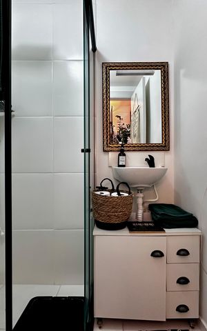 Studio à venda com 17m², 1 quarto e sem vaga Studio à venda com 17m², 1 quarto e sem vagaBanheiro