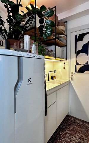 Studio à venda com 17m², 1 quarto e sem vaga Studio à venda com 17m², 1 quarto e sem vagaCozinha
