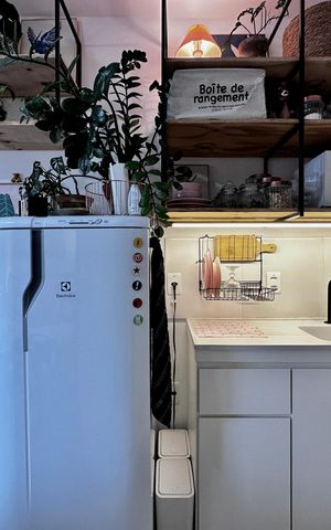 Studio à venda com 17m², 1 quarto e sem vaga Studio à venda com 17m², 1 quarto e sem vagaCozinha