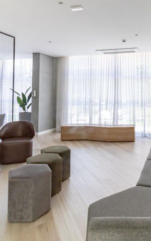 Studio para alugar com 27m², 1 quarto e sem vaga Studio para alugar com 27m², 1 quarto e sem vagaÁrea comum - Salão de festas