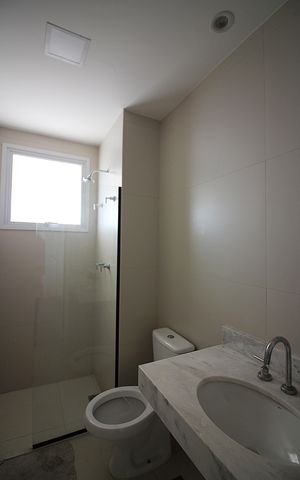 Apartamento à venda com 127m², 3 quartos e 2 vagasBanheiro da Suíte 3