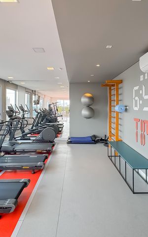 Studio para alugar com 27m², 1 quarto e sem vaga Studio para alugar com 27m², 1 quarto e sem vagaAcademia