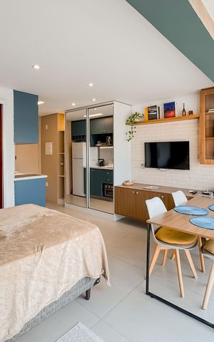 Studio para alugar com 27m², 1 quarto e sem vaga Studio para alugar com 27m², 1 quarto e sem vagaStudio