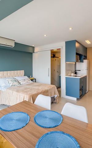 Studio para alugar com 27m², 1 quarto e sem vaga Studio para alugar com 27m², 1 quarto e sem vagaStudio