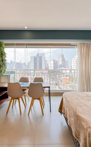 Studio para alugar com 27m², 1 quarto e sem vaga Studio para alugar com 27m², 1 quarto e sem vagaStudio