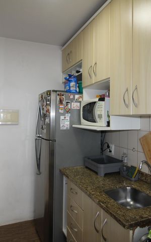 Apartamento à venda com 45m², 2 quartos e 1 vagaCozinha