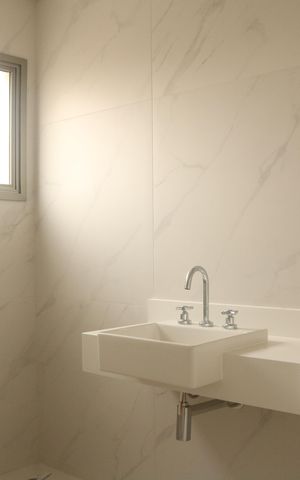 Apartamento à venda com 222m², 3 quartos e 5 vagasBanheiro da Suíte 3